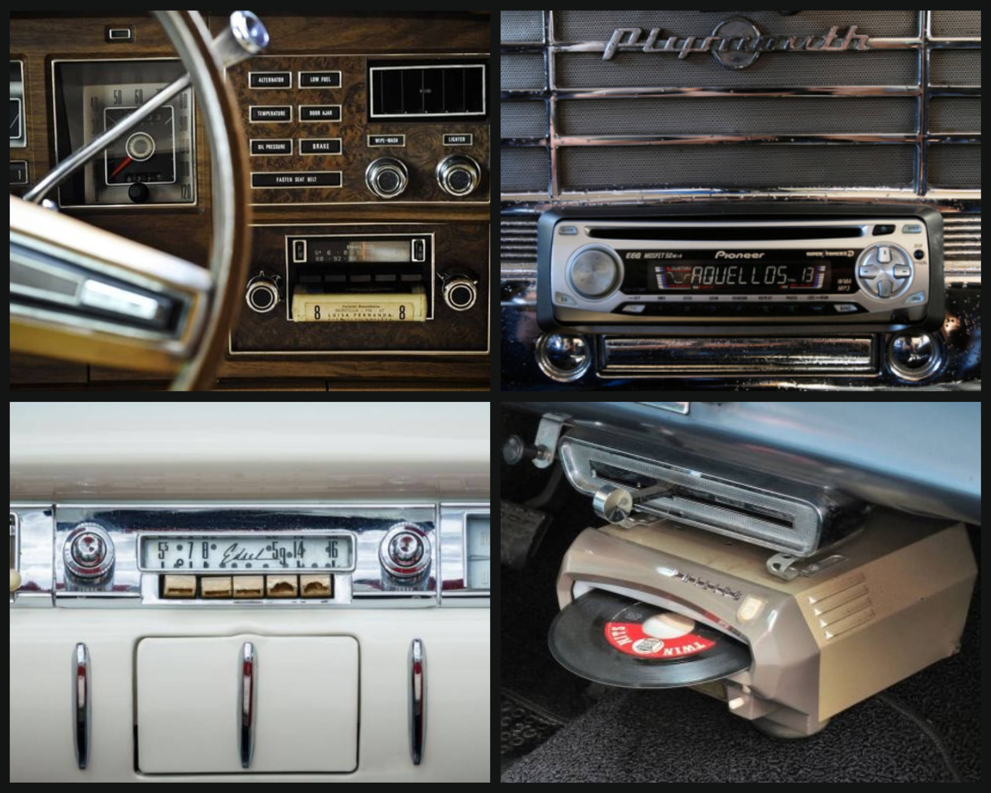 Citroen Karin concept 1980 les commandes sont circulaires autour du volant pas rond