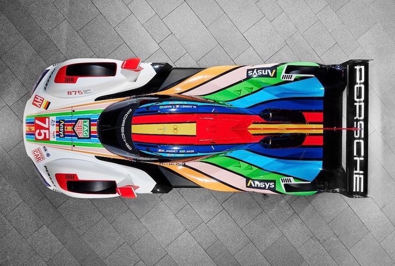porsche-couleur-speciale-24-heures-du-mans-2023-1 Citroen Karin concept 1980 les commandes sont circulaires autour du volant pas rond