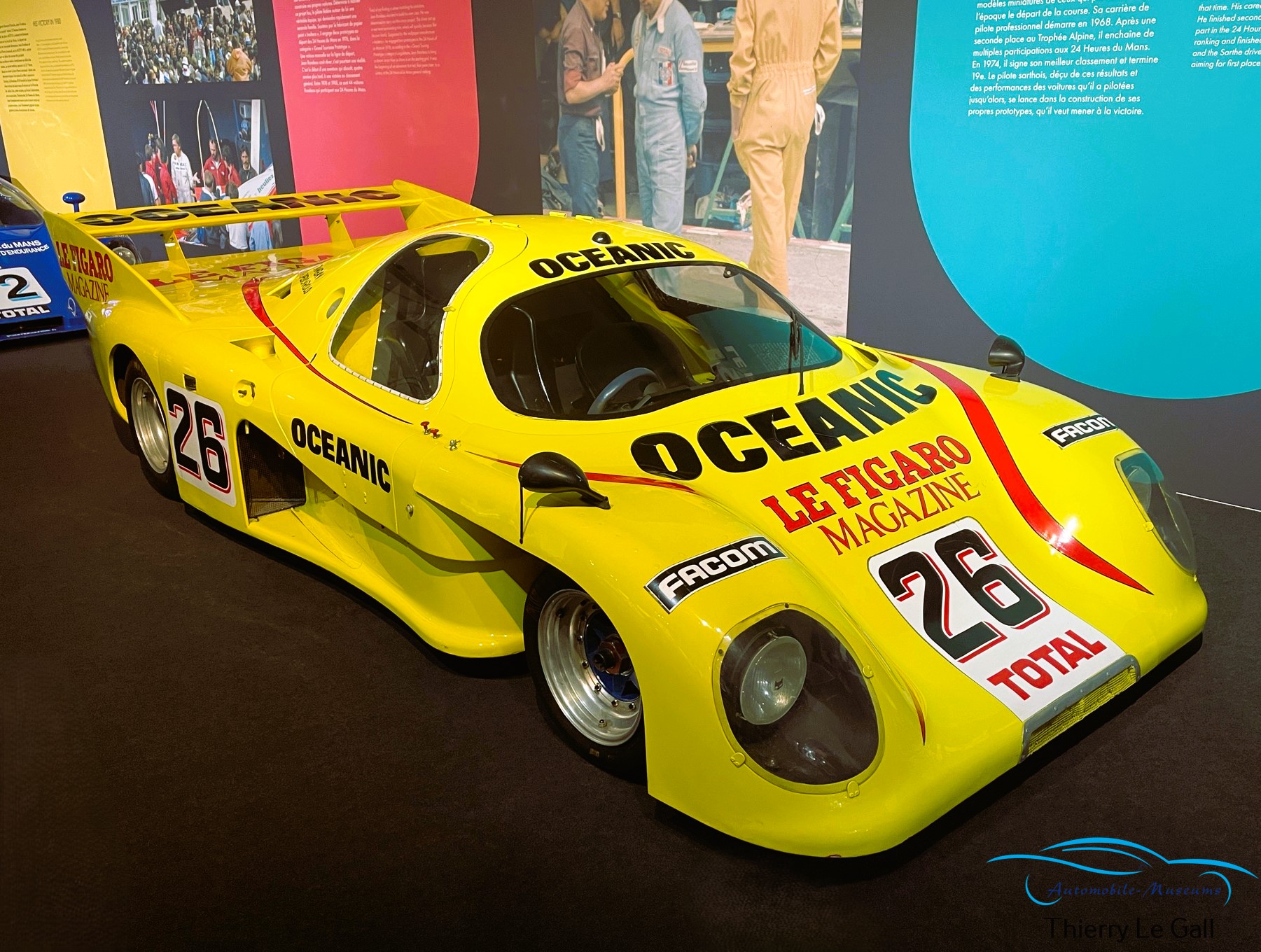 Jimmy Rondeau Musée des 24 heures du Mans : la Rondeau M379 - Le Blog de la FFVE