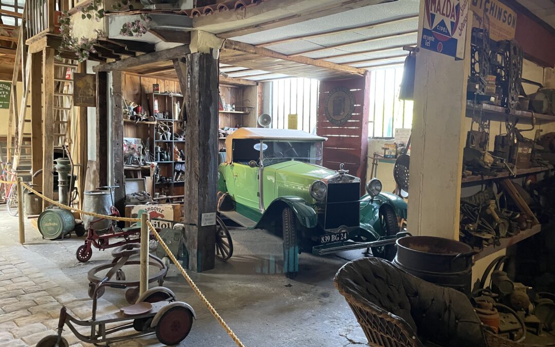 Musée La Rue du temps qui passe, la Fiat 509 Spider