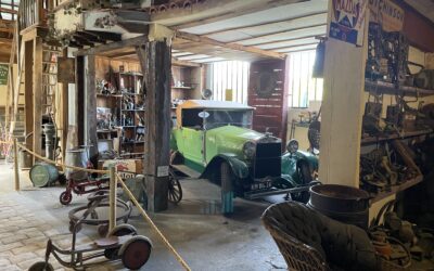 Musée La Rue du temps qui passe, la Fiat 509 Spider