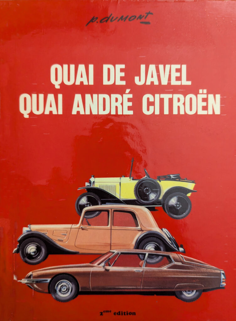 Couverture du livre Quai de Javel, quai André Citroën
