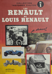 Couverture du livre Les Renault de Louis Renault