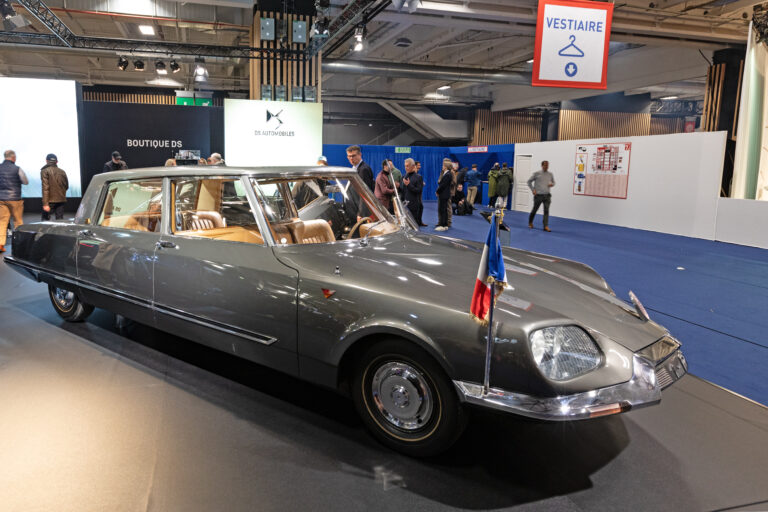 Citroën DS présidentielle du Général De Gaulle en 1968