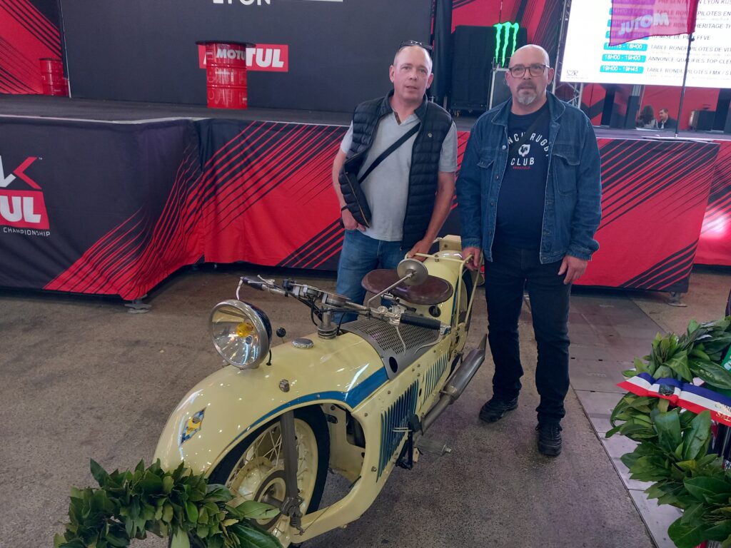 Alain Petitjean et sa Majestic 350 de 1930