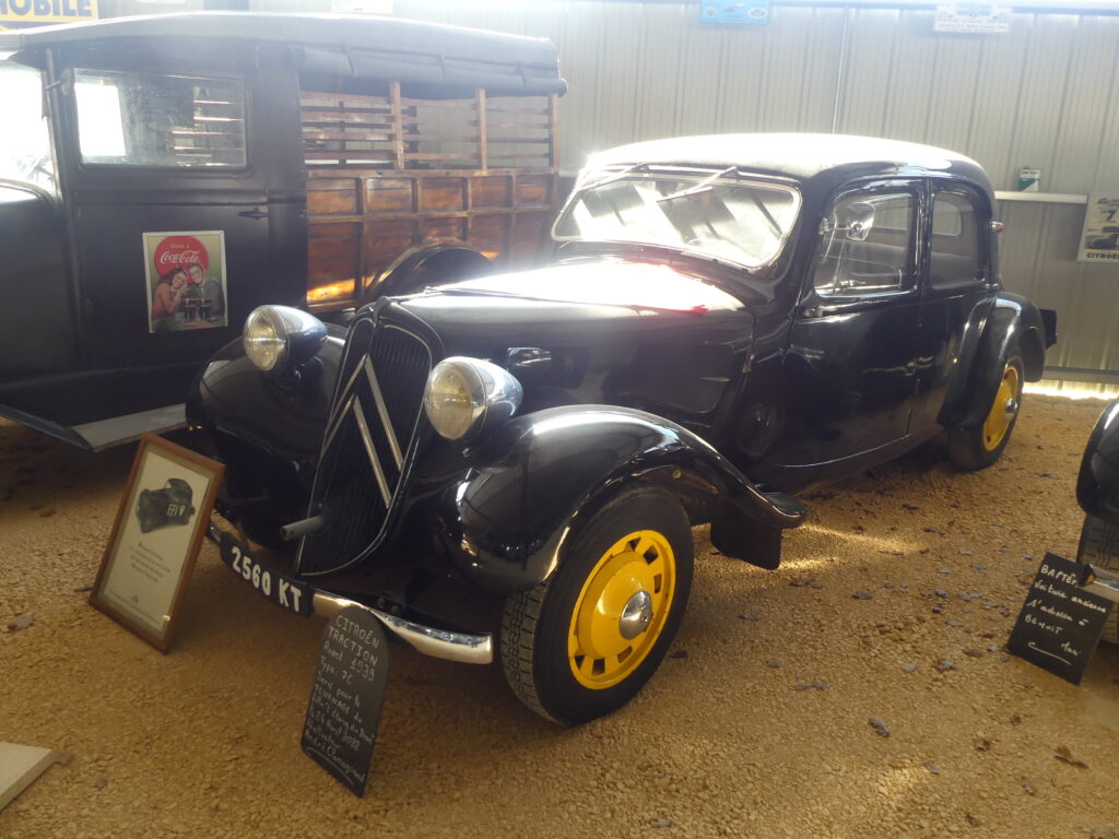 Citroën Traction 7C de 1939 du Musée de Salviac