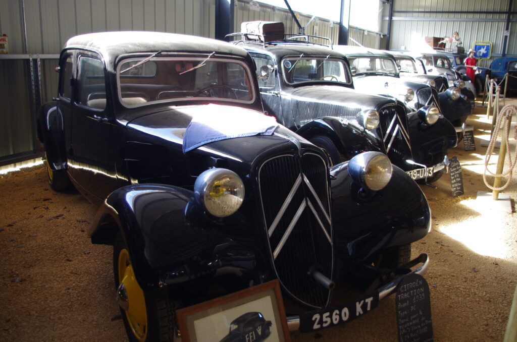 Exposition de Citroën Traction 7C de 1939