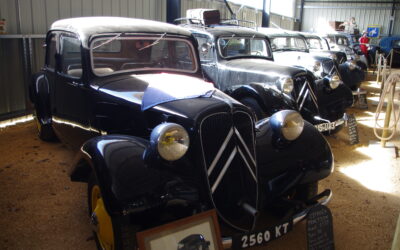 Musée du patrimoine agricole et automobile de Salviac, la Citroën Traction 7C
