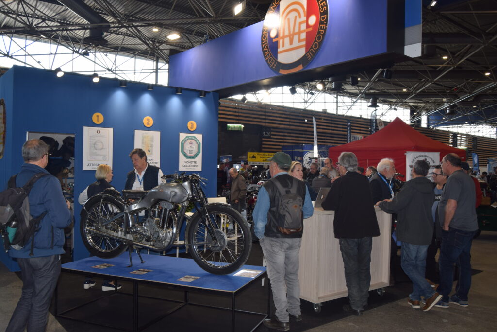 Stand de la FFVE au Salon du 2 Roues de Lyon 2026