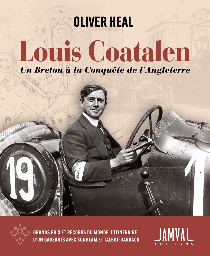 Couverture de Louis Coatalen, Un Breton à la conquête de l'Angleterre, des éditions Jamval