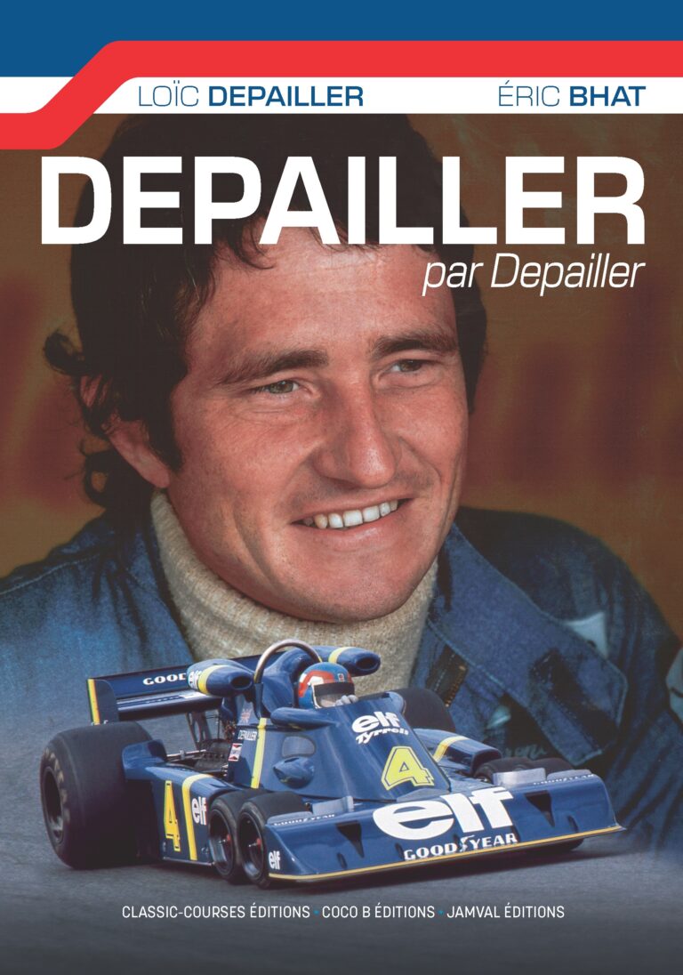 Couverture de Loic Depailler et Eric Bhat, Depailler par Depailler, des éditions Jamval
