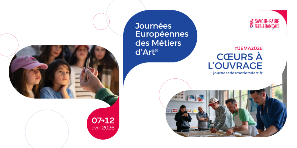 Affiche des JEMA 2026 Coeur à l'ouvrage