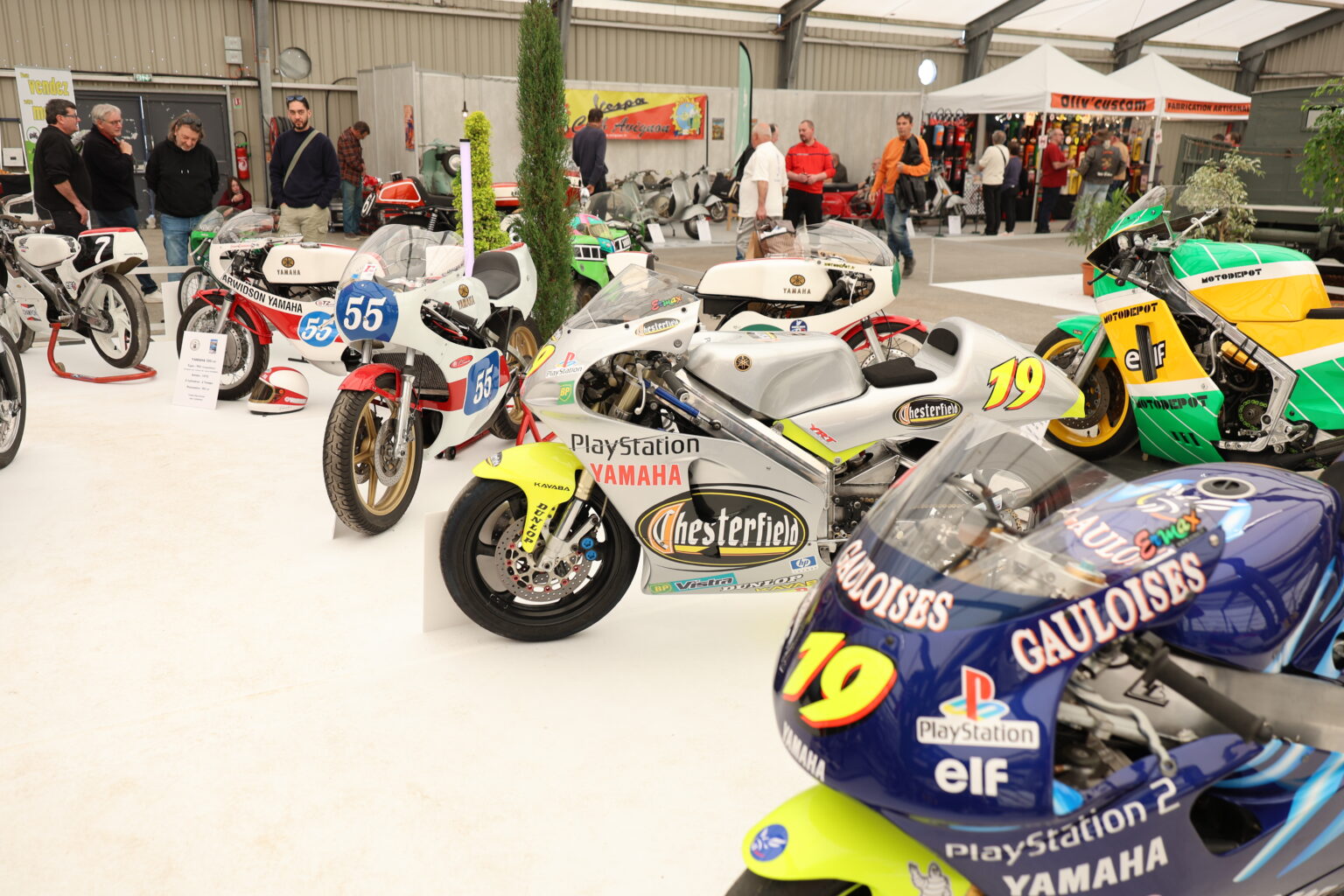 Plateau motos 40 ans à Avignon Motor Passion