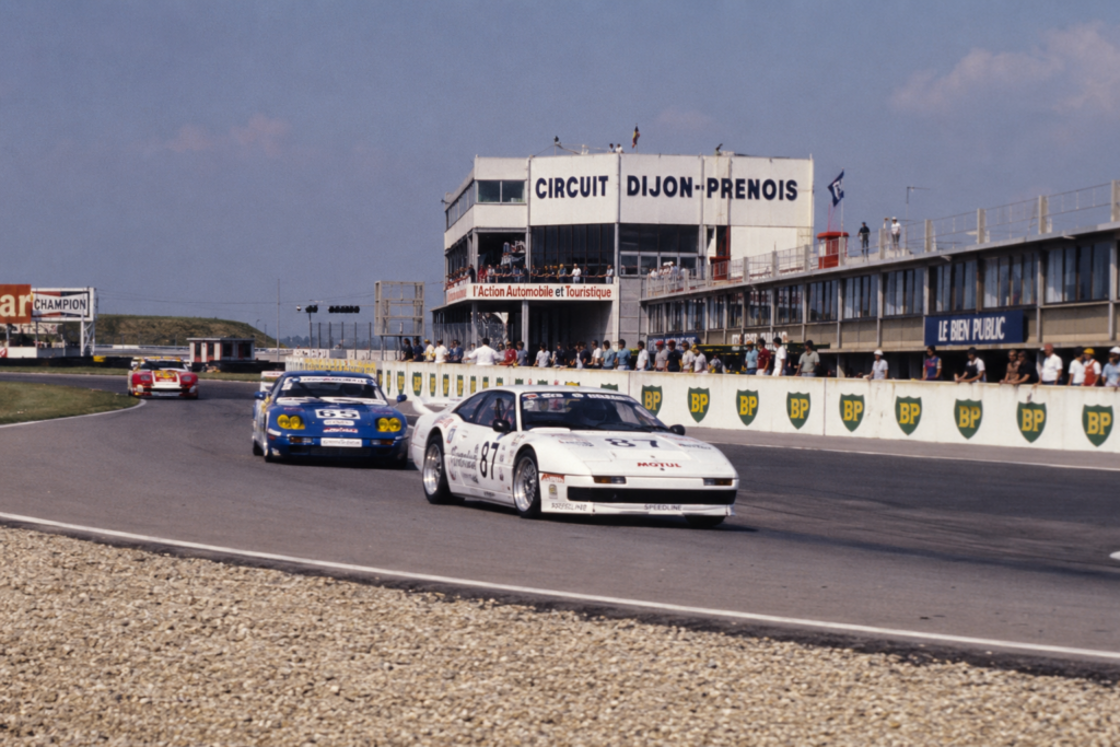circuit de Dijon en 1972