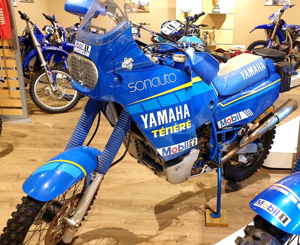 Moto prototype du Dakar 1988