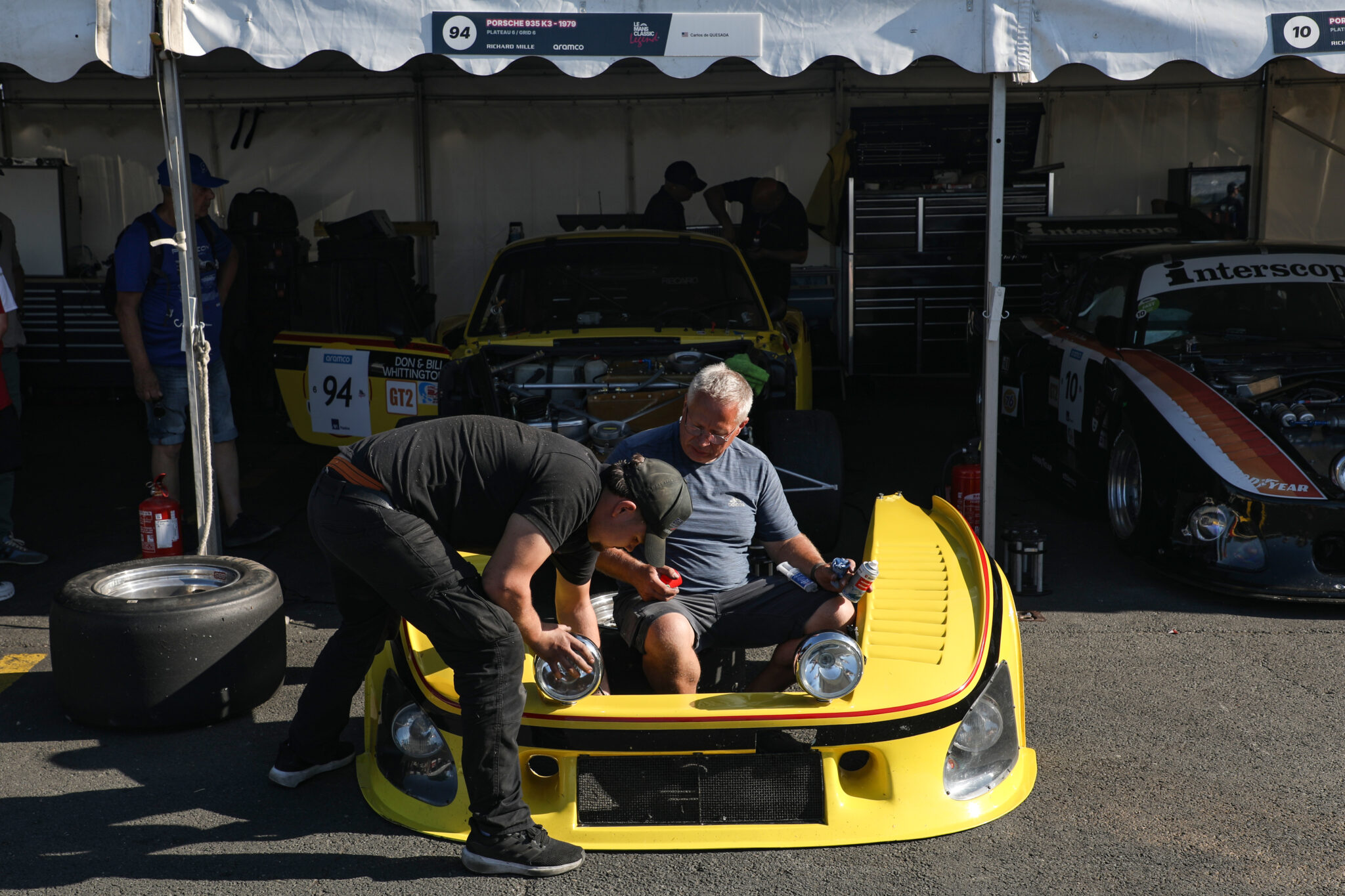 Porsche 935 K3 jaune