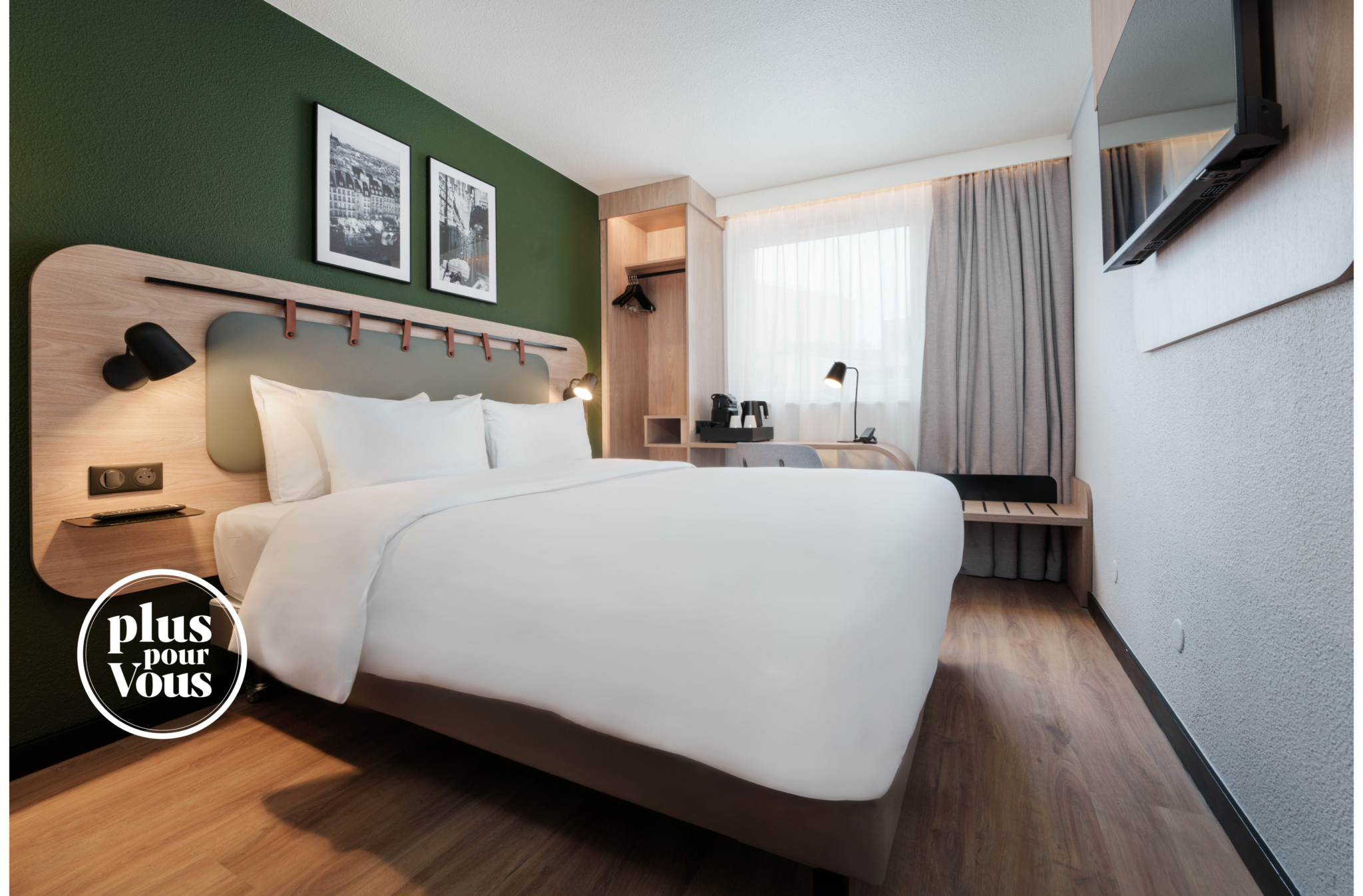 Une chambre d'hôtel
