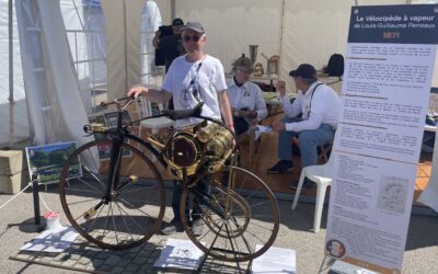 Vélocipède à vapeur Perreaux de 1871 : une réplique bientôt fonctionnelle !