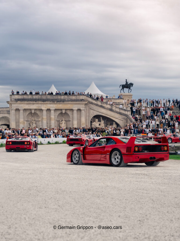 Trio de Ferrari F40 © Germain Grippon