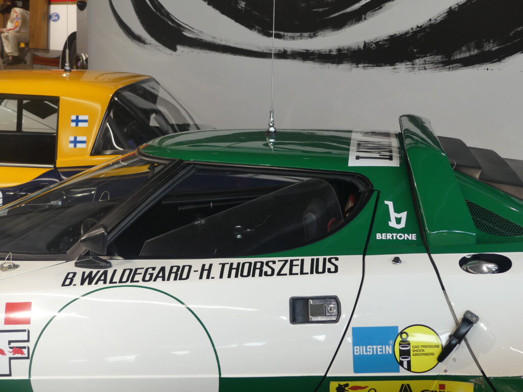 Bjorn WALDEGARD a remporté plusieurs ralyes avec la Stratos