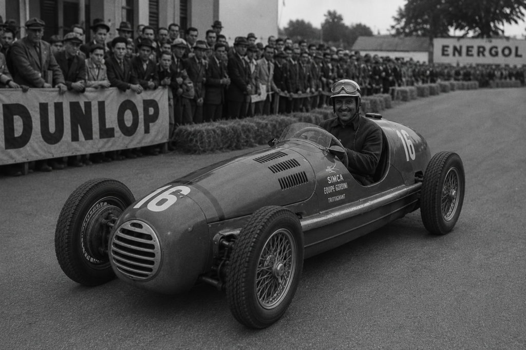 Homme au volant d'une voiture