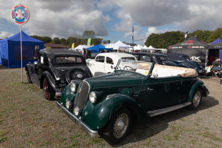 Le Club Hotchkiss de France bien présent aux Coupes Auto Légende.