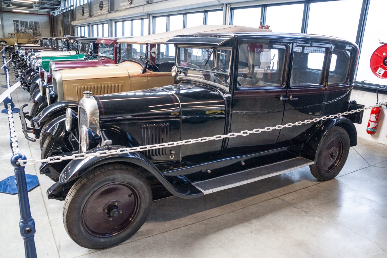 Citroën B14 «G » à l’ancien conservatoire Citroën d’Aulnay