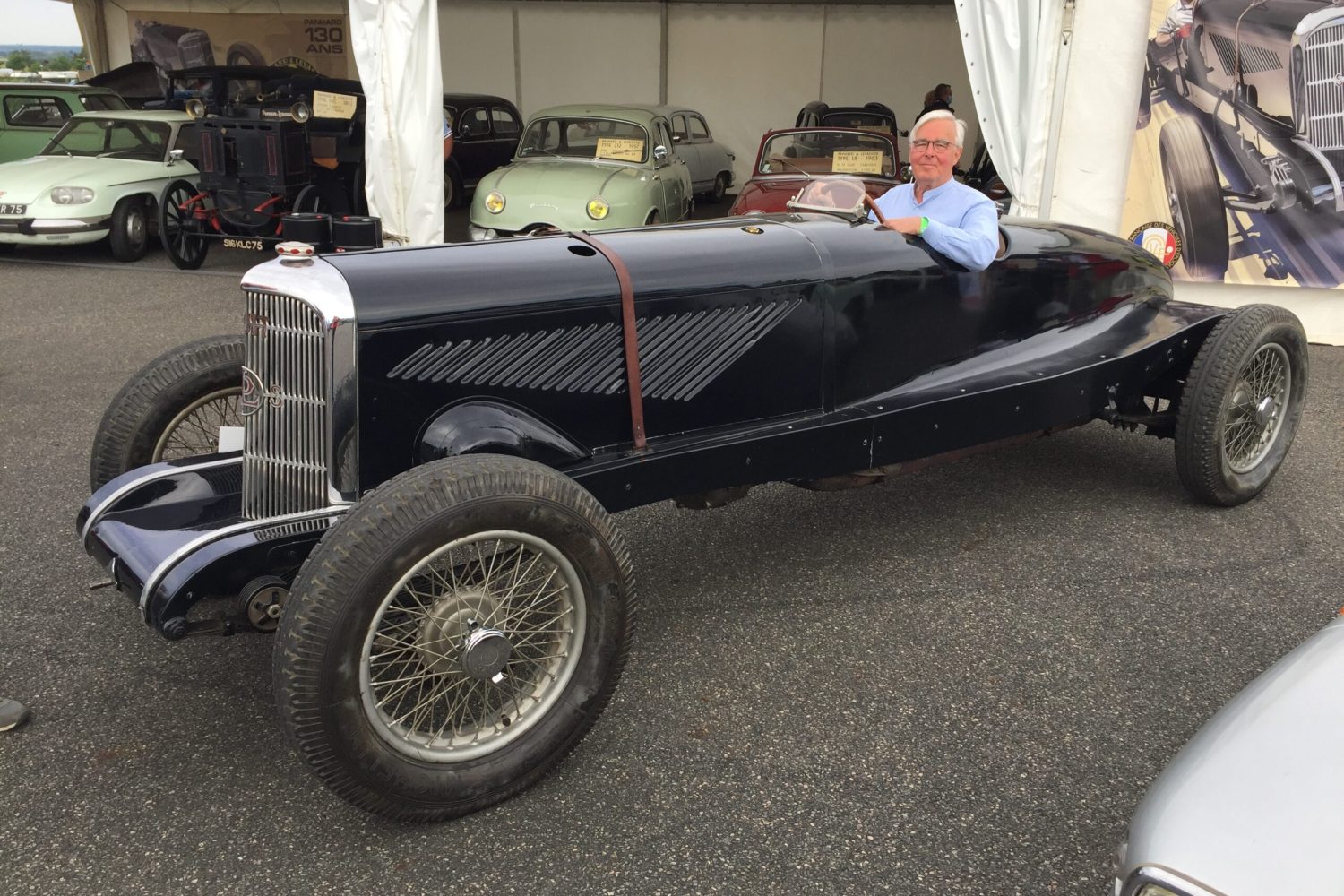 Robert Panhard et sa Panhard 35CV