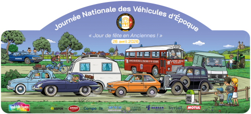 Plaque rallye JNVE 2026